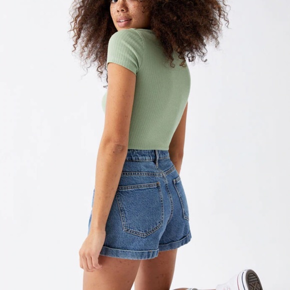 PacSun Bullhead Denim Mom Shorts - Picture 3 of 8